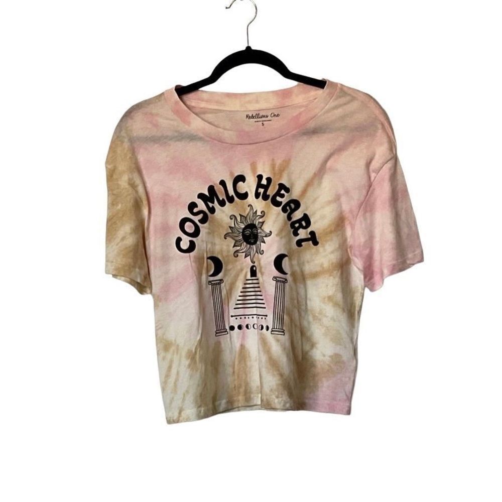 NWT Rebellious One Tie Dye Cosmic Tee Shirt